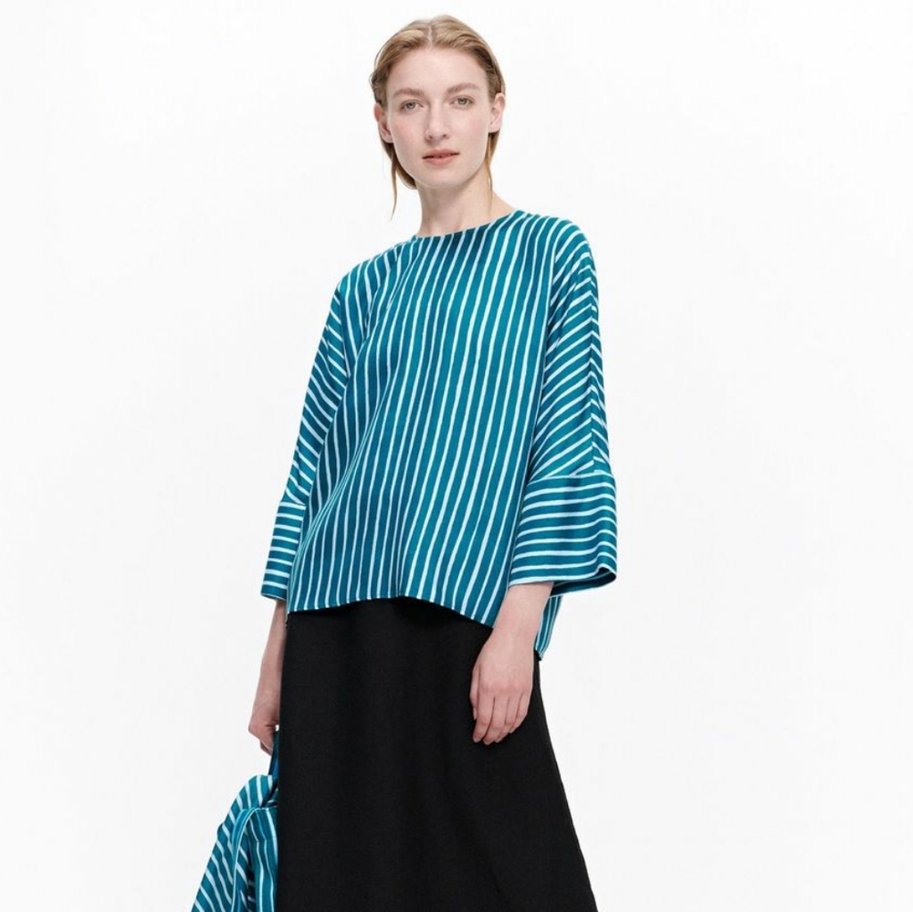 NWOT Marimekko kohta piccolo print top sz S